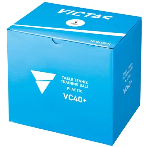 VICTAS Ball VC40+ Trainingsball 120er weiß