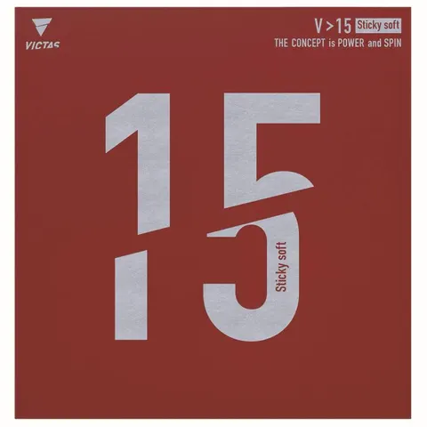 VICTAS Belag V > 15 Sticky Soft rot 2,0 mm