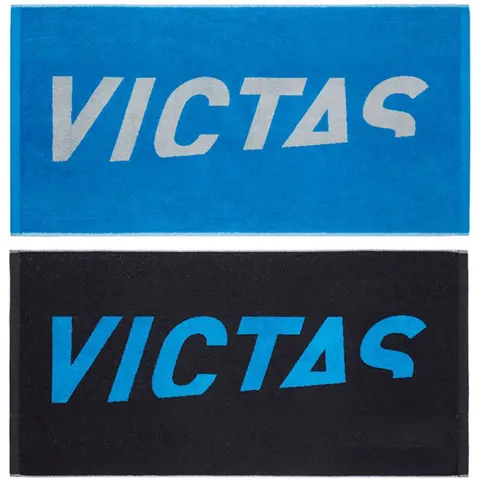 VICTAS Handtuch V-Towel 521 schwarz/blau