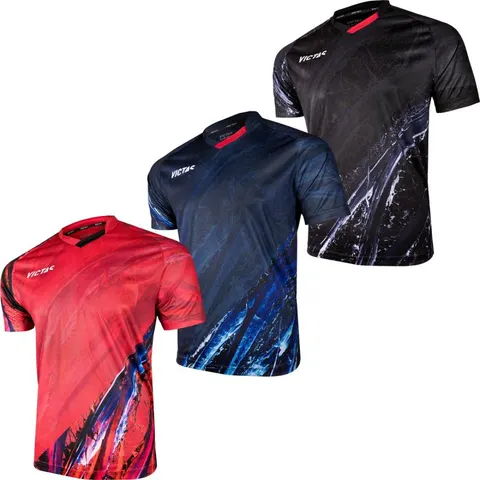 VICTAS Hemd V-Shirt 228 rot XXS