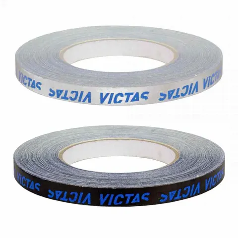VICTAS Kantenband 12mm/50m silber/blau