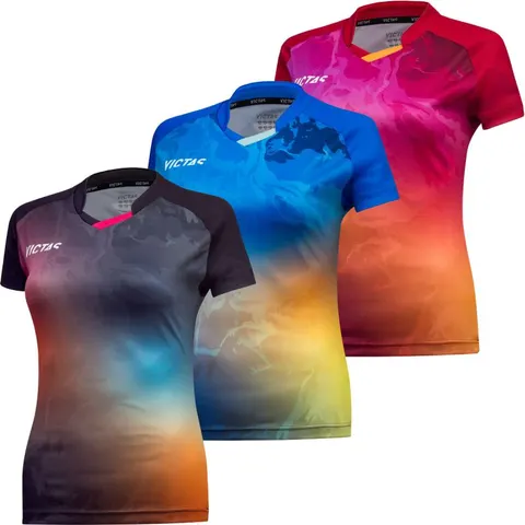 VICTAS Poloshirt V-Ladyshirt 235 schwarz XS