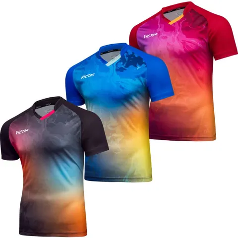 VICTAS Poloshirt V-Shirt 234 schwarz XS