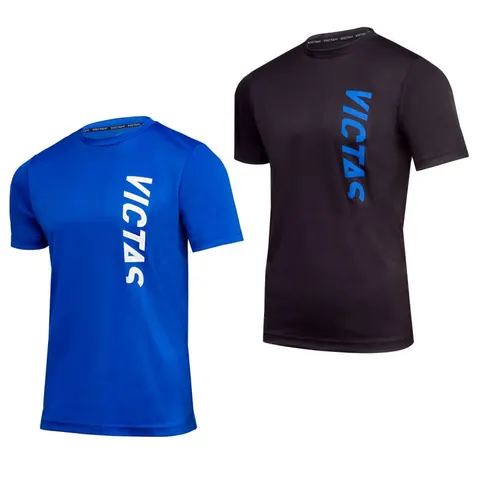 VICTAS T-Shirt V-Tshirt Promotion blau XXXS