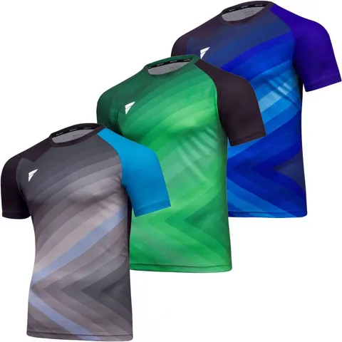 VICTAS V-Tshirt 238 grün/schwarz M