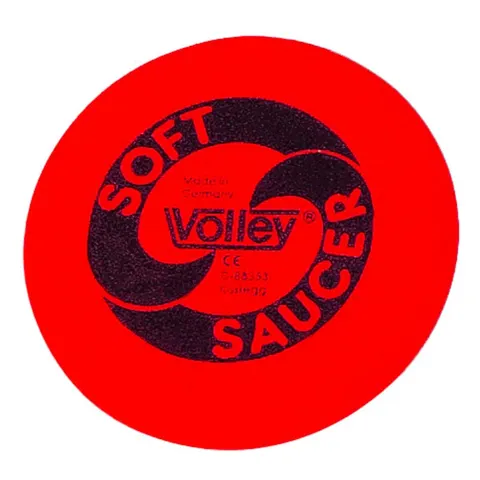 Volley Wurfscheibe "Soft" rot