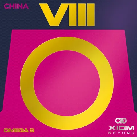 XIOM Belag Omega VIII China rot 2,3 mm