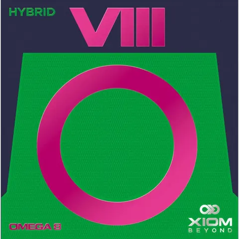 XIOM Belag Omega VIII Hybrid rot 2,3 mm
