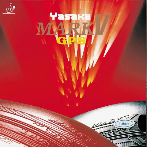 Yasaka Belag Mark V GPS rot 1,8 mm